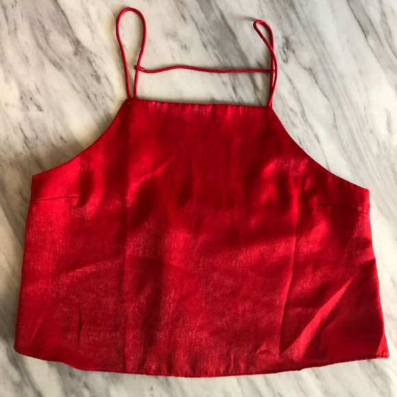 SOLD Forever 21 90s Style Red Tank - Picture 4 of 5